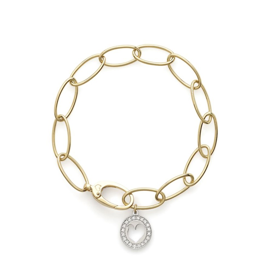 Gioielli Chantecler | Bracciale Catena Gallo Diamanti