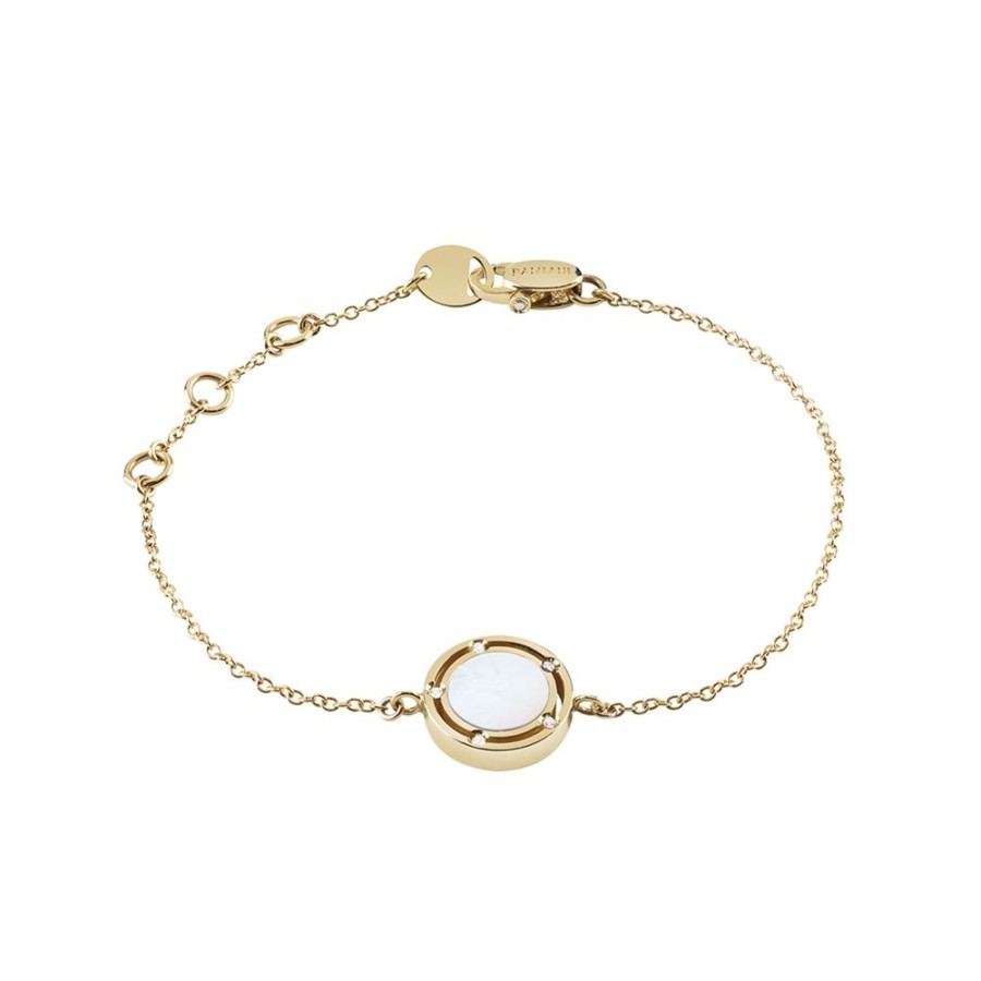 Gioielli Damiani | Bracciale Or Brill E Madreperla Cm.18