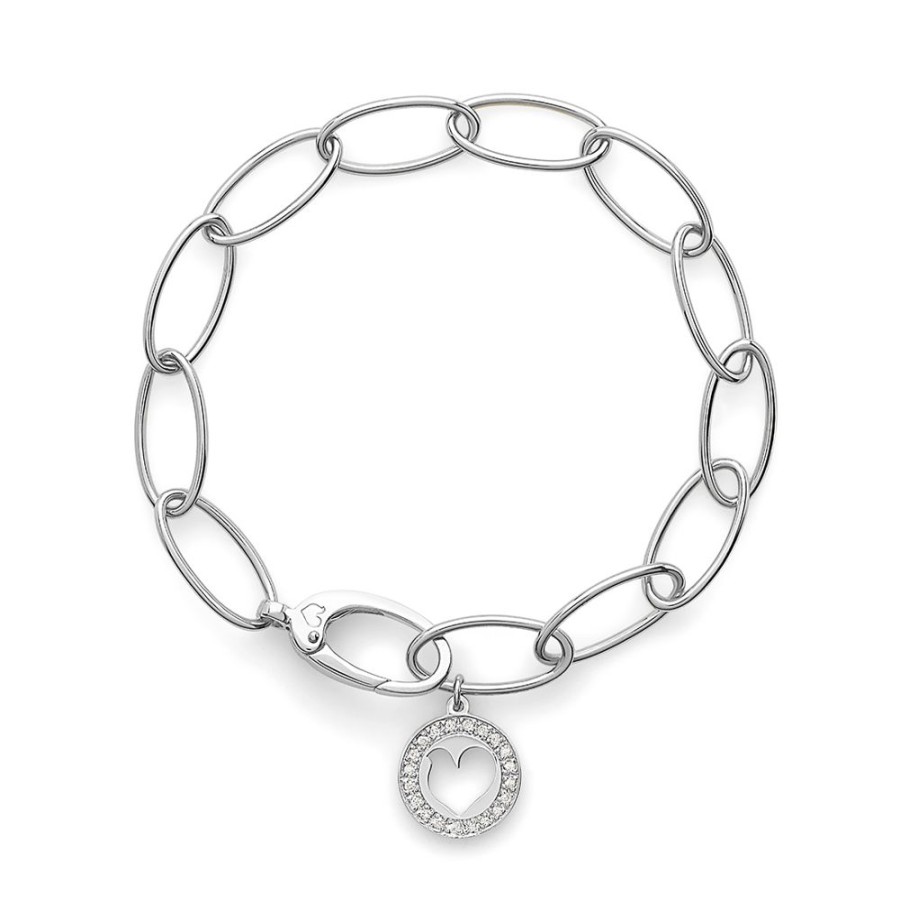 Gioielli Chantecler | Bracciale Catena Base Maglie Ovali