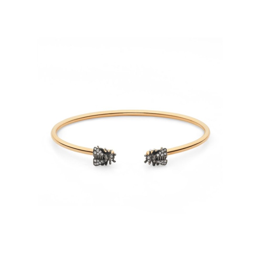 Gioielli Gucci | Bracciale Rigido Ape Diamanti