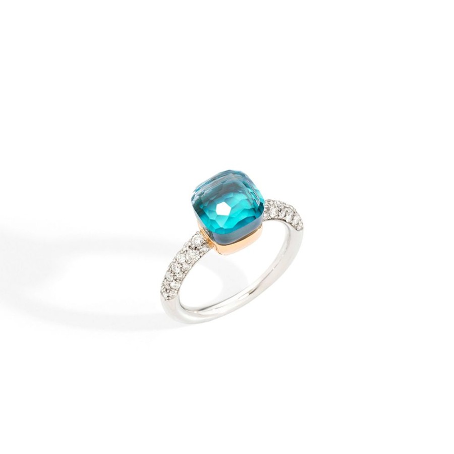 Gioielli Pomellato | Anello Nudo Petit Precious Diamante Sky