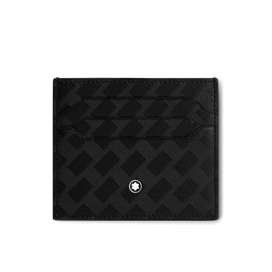 Argenti E Complementi Montblanc | Mb Extreme 3.0 Card Holder 6Cc Bk Black